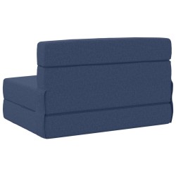 Canapé-lit pliable Bleu 70 x 72 x 60 cm Tissu 582795582795