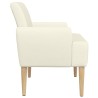 Canapé love seat avec capitonnage en boutons Crème 582798582798