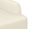 Canapé love seat avec capitonnage en boutons Crème 582798582798