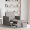 Canapé-lit escamotable simple Taupe 90 x 165 x 87 cm tissu 582803582803