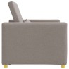 Canapé-lit escamotable simple Taupe 90 x 165 x 87 cm tissu 582803582803