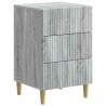 Cabinet de chevet avec tiroir Sonoma gris 43 x 41 x 66,5 cm 582807582807