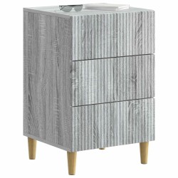 Cabinet de chevet avec tiroir Sonoma gris 43 x 41 x 66,5 cm 582807582807