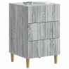 Cabinet de chevet avec tiroir Sonoma gris 43 x 41 x 66,5 cm 582807582807