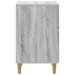 Cabinet de chevet avec tiroir Sonoma gris 43 x 41 x 66,5 cm 582807582807