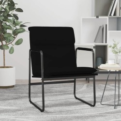 Chaise longue Noir 55x64x80 cm Similicuir 582820582820