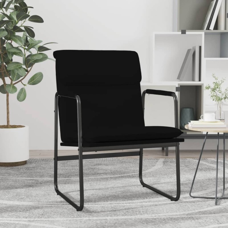 Chaise longue Noir 55x64x80 cm Similicuir 582820582820