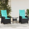 Chaise de jardin 56 x 64 x 94 cm acier 582822582822