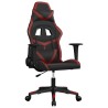 Chaise de jeu Noir et rouge bordeaux Similicuir 582824582824