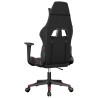 Chaise de jeu Noir et rouge bordeaux Similicuir 582824582824