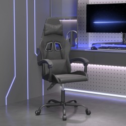 Chaise de jeu pivotante Noir Similicuir 582827582827