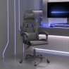 Chaise de jeu pivotante Noir Similicuir 582827582827