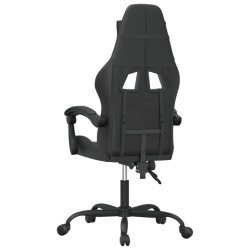 Chaise de jeu pivotante Noir Similicuir 582827582827