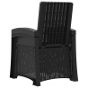 Chaise de jardin inclinable imitant le rotin PP 582829582829