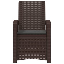 Chaise de jardin inclinable imitant le rotin PP 582831582831