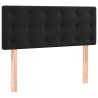 Tête de lit Noir 90x5x78/88 cm Velours 582838582838
