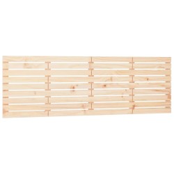 Tête de lit murale 206x3x63 cm Bois massif de pin 582845582845