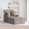 Chaise lounge avec jupe Sable 157 x 91 x 91 cm ARES 582855582855