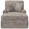 Chaise lounge avec jupe Sable 157 x 91 x 91 cm ARES 582855582855