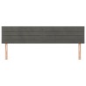 Têtes de lit Gris foncé 200x5x78/88 cm Velours 582860582860
