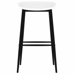 Chaises de bar lot de 4 blanc 582862582862