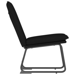 Chaise longue Noir 52x75x76 cm Tissu 582865582865