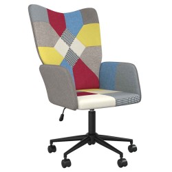 Chaise de relaxation Patchwork Tissu 582869582869