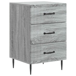 Cabinet de chevet avec tiroir Sonoma gris 43 x 41 x 66,5 cm 582870582870