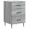 Cabinet de chevet avec tiroir Sonoma gris 43 x 41 x 66,5 cm 582870582870