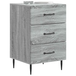 Cabinet de chevet avec tiroir Sonoma gris 43 x 41 x 66,5 cm 582870582870