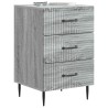 Cabinet de chevet avec tiroir Sonoma gris 43 x 41 x 66,5 cm 582870582870