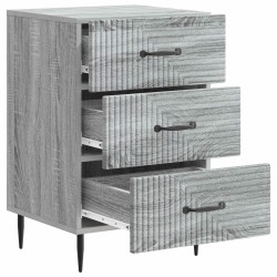 Cabinet de chevet avec tiroir Sonoma gris 43 x 41 x 66,5 cm 582870582870