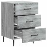 Cabinet de chevet avec tiroir Sonoma gris 43 x 41 x 66,5 cm 582870582870