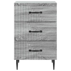Cabinet de chevet avec tiroir Sonoma gris 43 x 41 x 66,5 cm 582870582870