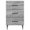 Cabinet de chevet avec tiroir Sonoma gris 43 x 41 x 66,5 cm 582870582870