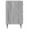 Cabinet de chevet avec tiroir Sonoma gris 43 x 41 x 66,5 cm 582870582870