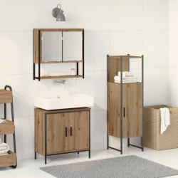 Ensemble de mobilier de salle de bain 3 pc Marron 582882582882