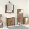 Ensemble de mobilier de salle de bain 3 pc Marron 582882582882