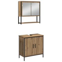 Ensemble de mobilier de salle de bain 3 pc Marron 582882582882