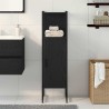 Ensemble de mobilier de salle de bain avec étagère Chêne noir 582883582883