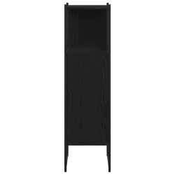 Ensemble de mobilier de salle de bain avec étagère Chêne noir 582883582883