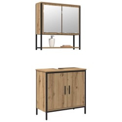Ensemble de mobilier de salle de bain 2 pc Marron 582886582886