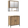 Ensemble de mobilier de salle de bain 2 pc Marron 582886582886