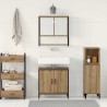 Ensemble de mobilier de salle de bain 2 pc Marron 582886582886