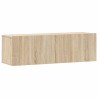 Ensemble de meubles TV 3 pcs Chêne sonoma Bois d'ingénierie 582892582892
