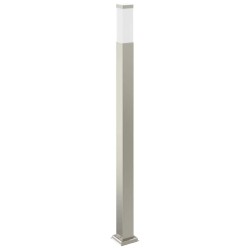Borne lumineuse avec détecteur et prise 110 cm acier inoxydable IP44 582897582897