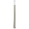 Borne lumineuse avec détecteur et prise 110 cm acier inoxydable IP44 582897582897