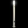 Borne lumineuse avec détecteur et prise 110 cm acier inoxydable IP44 582897582897