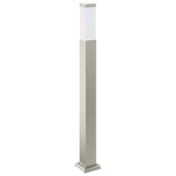 Borne lumineuse avec détecteur et prise 80 cm acier inoxydable IP44 582898582898
