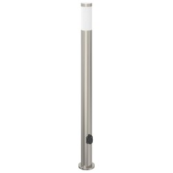 Borne lumineuse avec sortie lot de 3 110 cm acier inoxydable IP44 582899582899